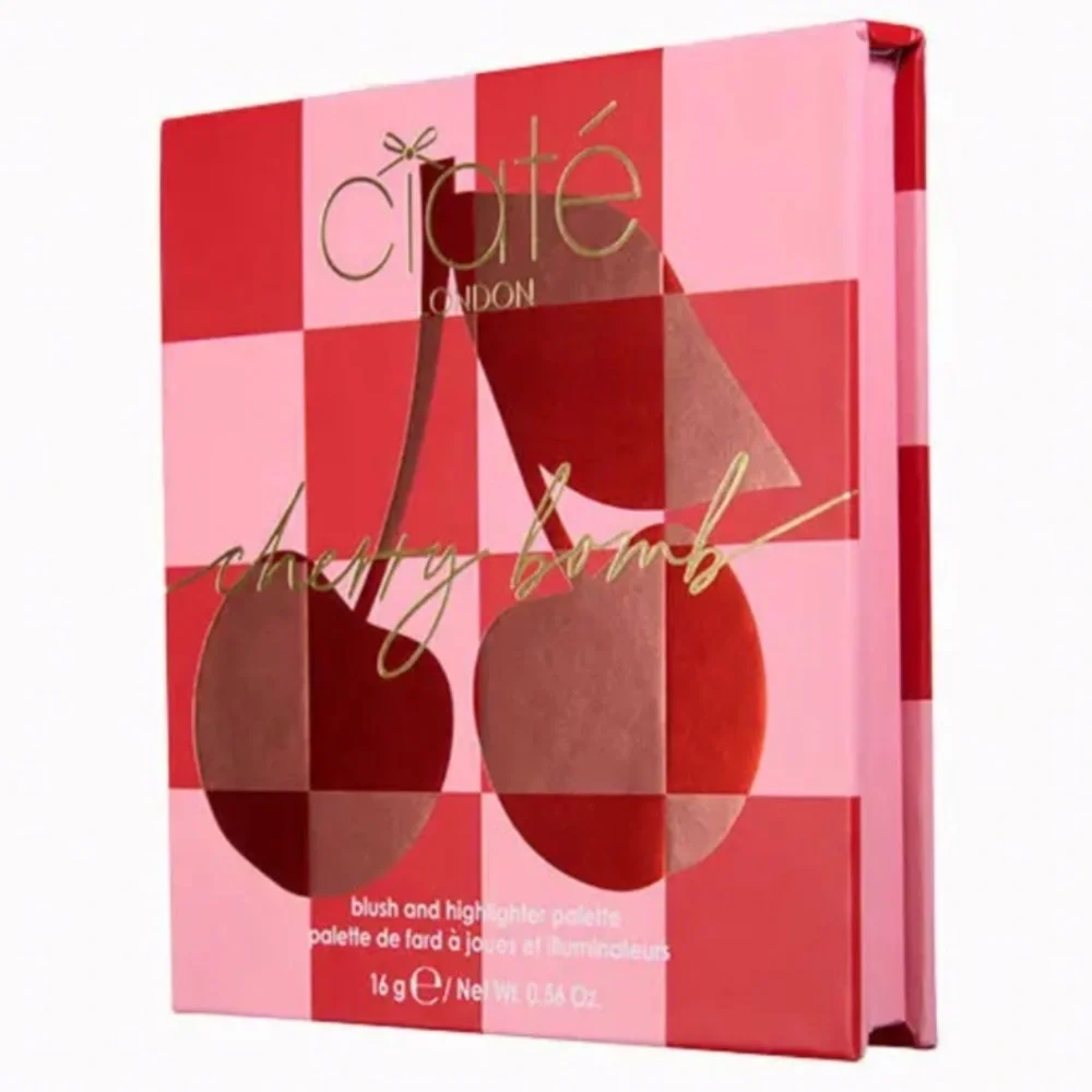 Ciate London Cherry Bomb Blush & Highlighter Palette - Picture 16 of 16